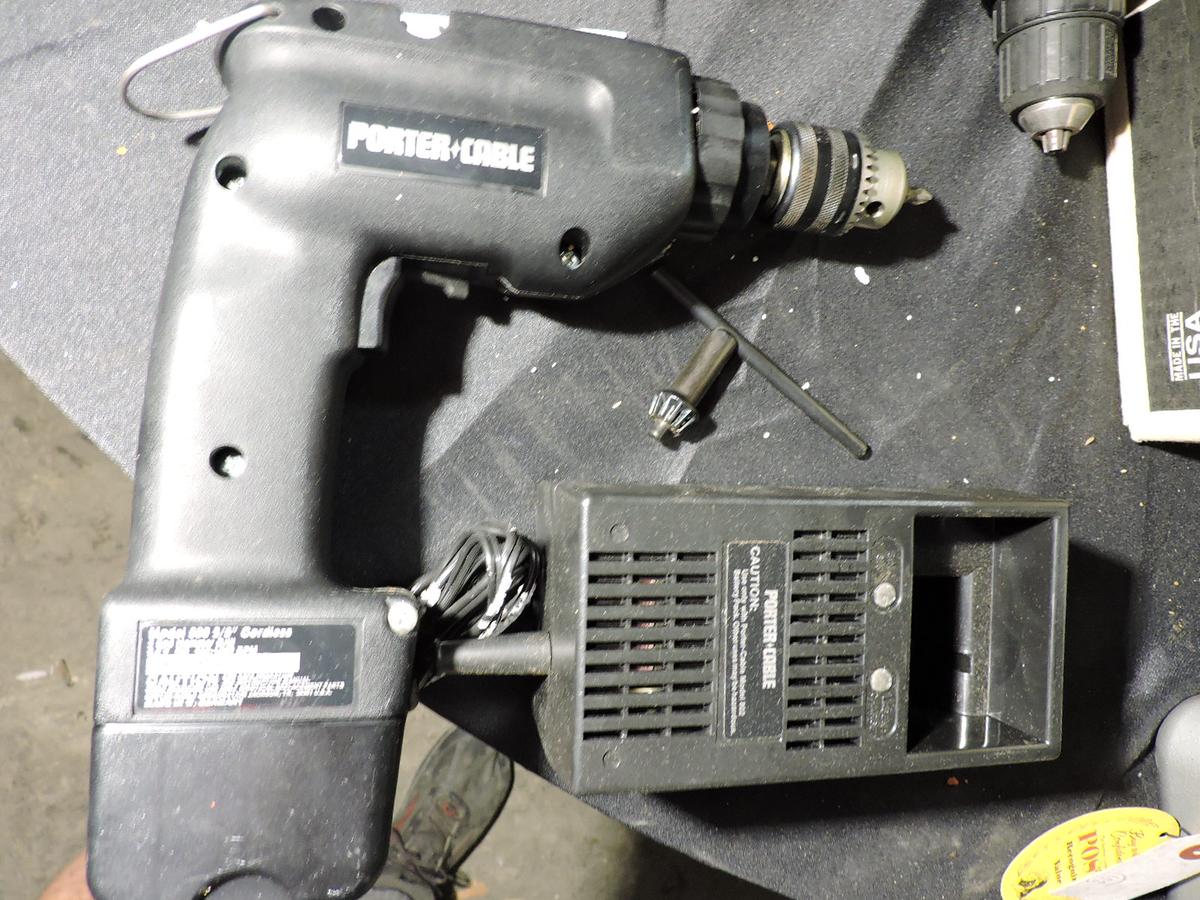 PORTER-CABLE 3/8" Cordless Drill with Battery & Charger