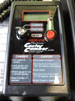 Reb Co Electronic Caster Camber Gauge