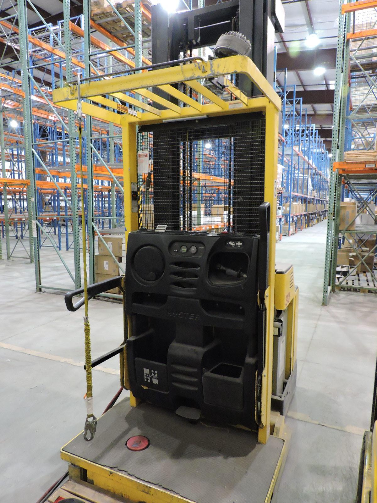 HYSTER - Electric Stand-Up Fork Truck / Forklift / 2600 LB Capacity