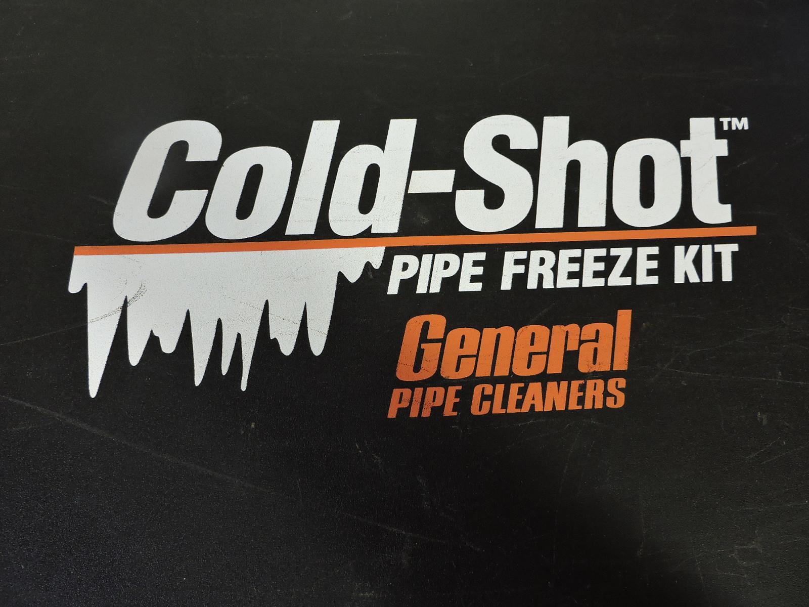 General Pipe Cleaners Brand:  COLD-SHOT Pipe Freeze Kit - in Case