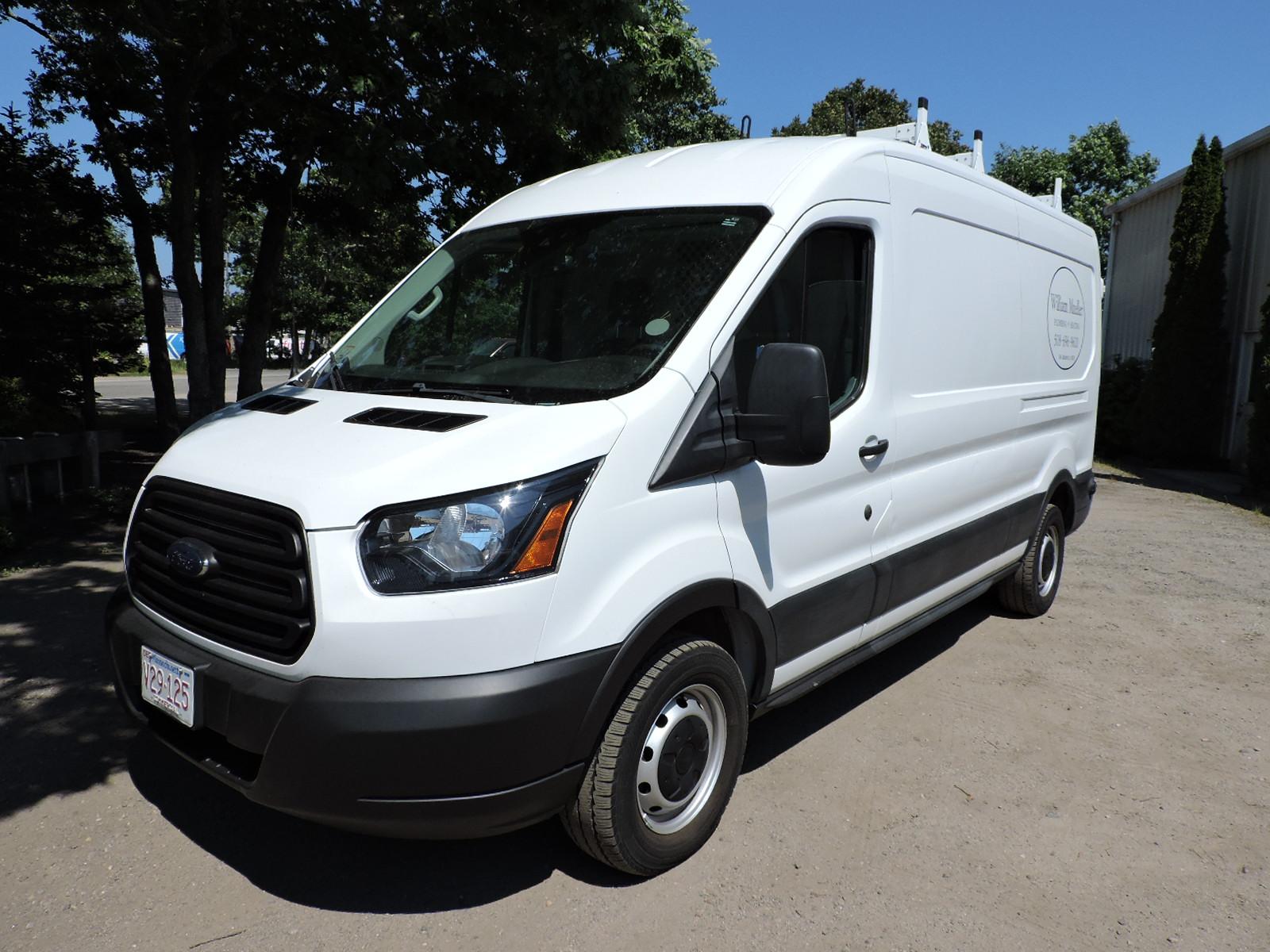 2019 FORD Transit 250 Extended Tall Cargo Van / Bulkhead, Racks & Bins / 17,866 Mi