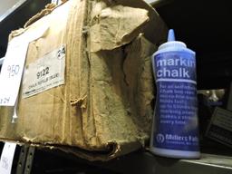 Box of 24 Bottles of Marking Chalk - see photo