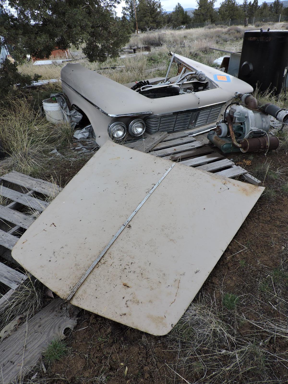 1963 Chrysler Imperial Front End Clip with Hood