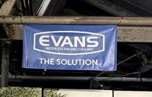 EVANS Waterless Coolant Banner - 48" X 20"