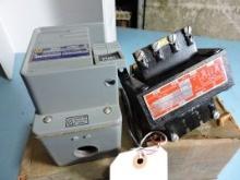 Square D Control Station 600V STD Duty, Control Transformer Cat no. w100-Sola Basic Industries