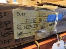 Buss Fuse blocks lot of 14 250V 30 amp