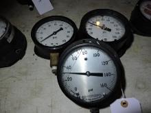 USG/Ashcroft Pressure Gauges lot of 3