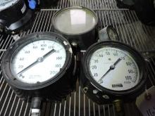 Crosby Ashcroft Pressure Gauges lot of 3