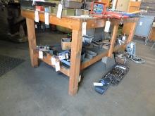 Heavy Duty Work Table -- Approx. 42" X 96" X 37" Tall