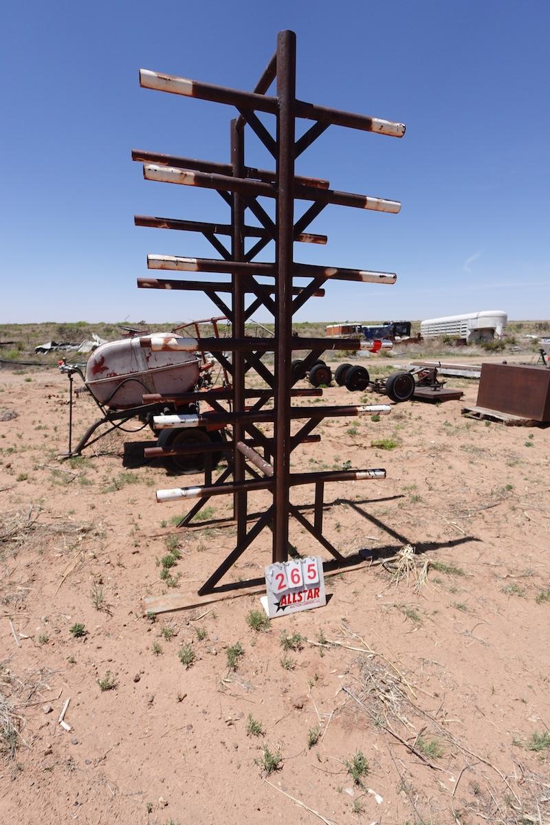 6 Shelf Pipe Rack