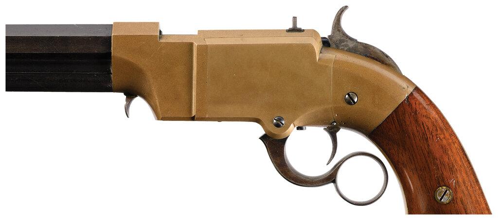 Historic Volcanic Repeating Arms Navy Pistol with Cody Letter