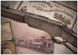 H.G.H. Reed 1 of 1000 Winchester Model 1873 Lever Action Rifle