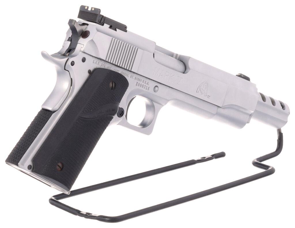 LAR Grizzly 50 Mark V Semi-Automatic Pistol with Box