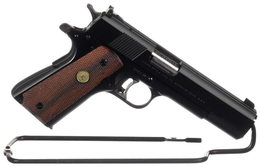 Colt National Match .38 Special Mid Range Semi-Automatic Pistol