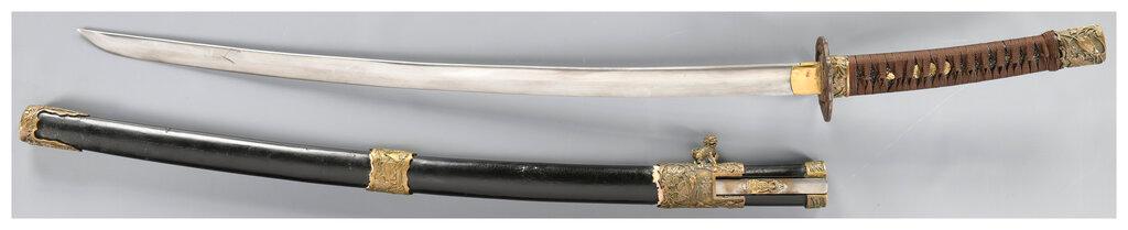 Japanese Style Katana with Scabbard