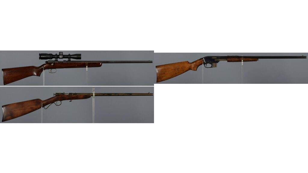 Three American Rimfire Rifles