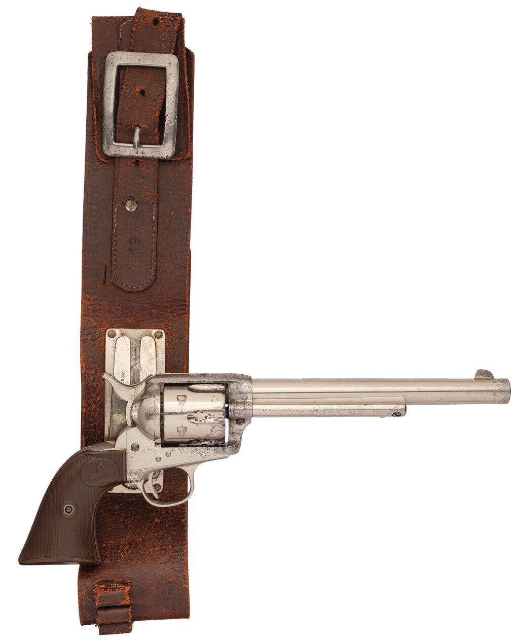 Montanan Inscribed Antique Factory Documented Colt Single Action