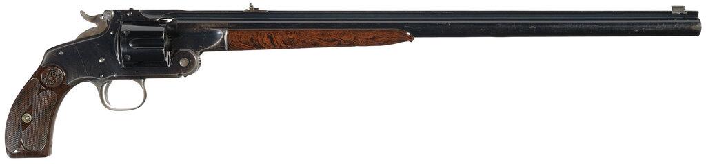 Smith & Wesson Model 320 Revolving Rifle with Stock