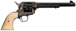 Factory Engraved Colt Third Generation Single Action Army