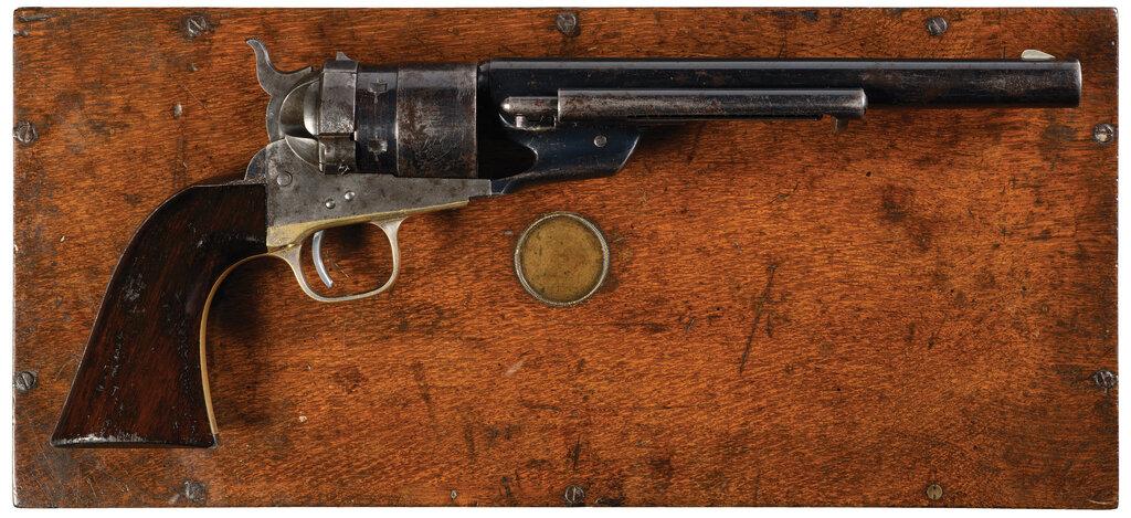 London Cased Colt Model 1860 Army Richards Conversion Revolver