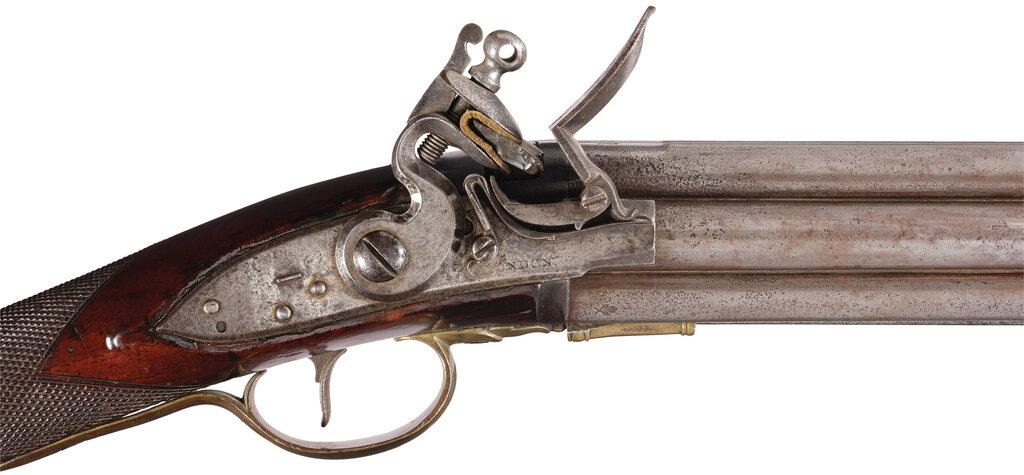 British Flintlock "Nock" Volley Gun