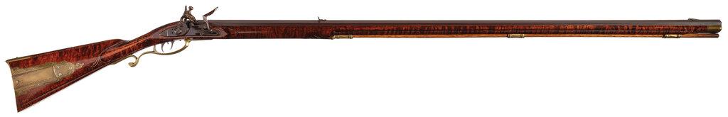 John Bivins Contemporary Flintlock American Long Rifle