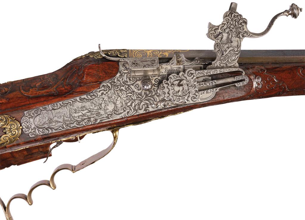 Wheellock Sporting Rifle by Franz Xavier Zelner