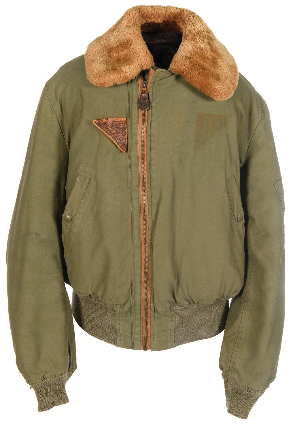 WWII Ace 1st Lieutenant William H. Allenâ€™s B-15A Flight Jacket