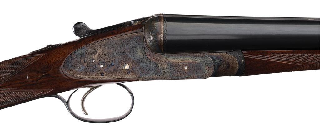 Pair of Boss & Co. Best Quality Sidelock Double Barrel Shotguns