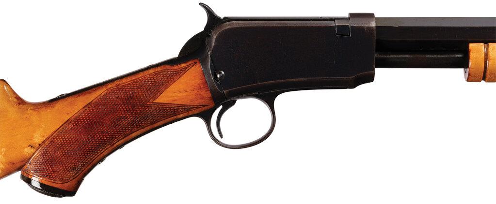 Winchester Deluxe Model 1890 Slide Action Rifle