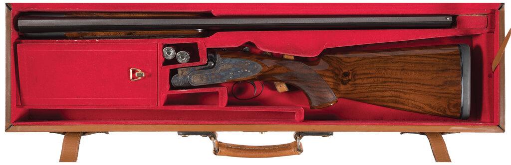 Ferruccio Iora Engraved Ivo Fabbri Assisted-Opening Sidelock Shotgun