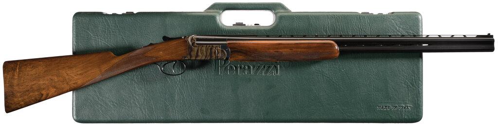 Engraved Perazzi 28 Gauge MX8-20 Over/Under Shotgun with Case