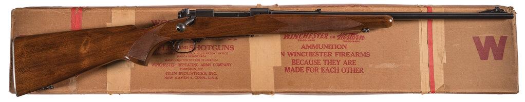 Pre-64 Winchester Model 70 Featherweight Rifle with Box