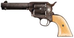 Antique Colt Frontier Six Shooter Single Action Army Revolver