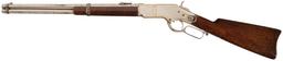 Nickel Plated Winchester Model 1866 Lever Action Carbine