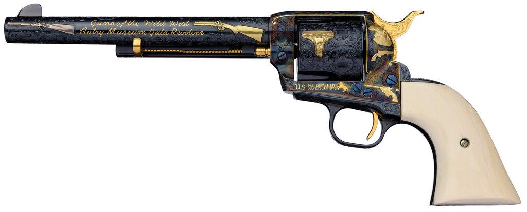 Alvin White Engraved Autry Museum 1996 Gala Colt SAA Revolver