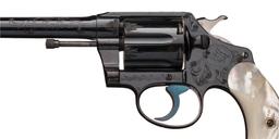 Engraved Colt Police Positive Special Double Action Revolver