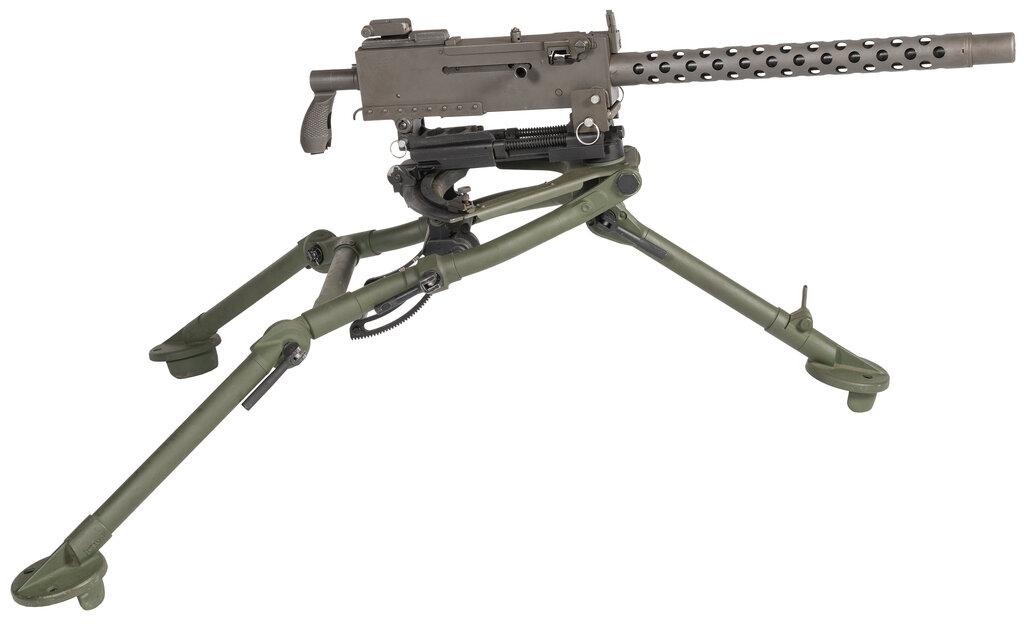 Hesse Arms Model H1919 Belt Fed Rifle with Tripod Mount