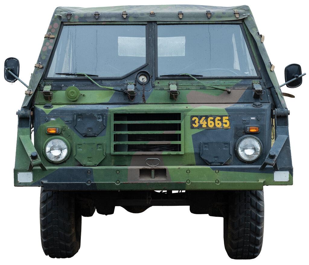 Swedish Volvo Tgb 1111 Recoilless Rifle Carrier Truck