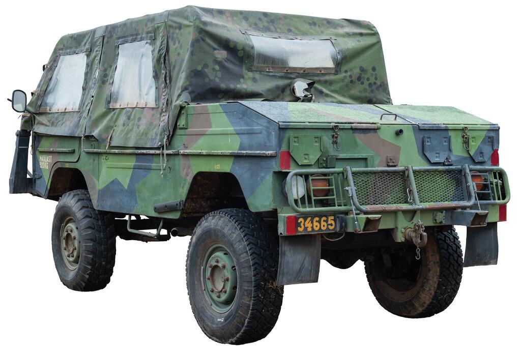 Swedish Volvo Tgb 1111 Recoilless Rifle Carrier Truck