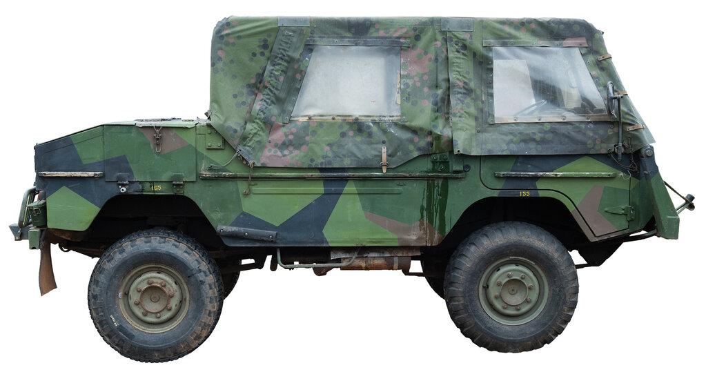 Swedish Volvo Tgb 1111 Recoilless Rifle Carrier Truck