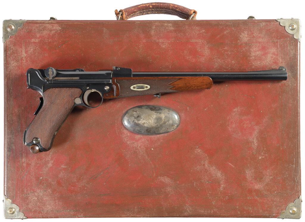 Presentation Cased Model 1902 DWM Luger Carbine with Stock