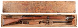 Imperial Japanese Type 99 Rifle with Crate and Artifacts