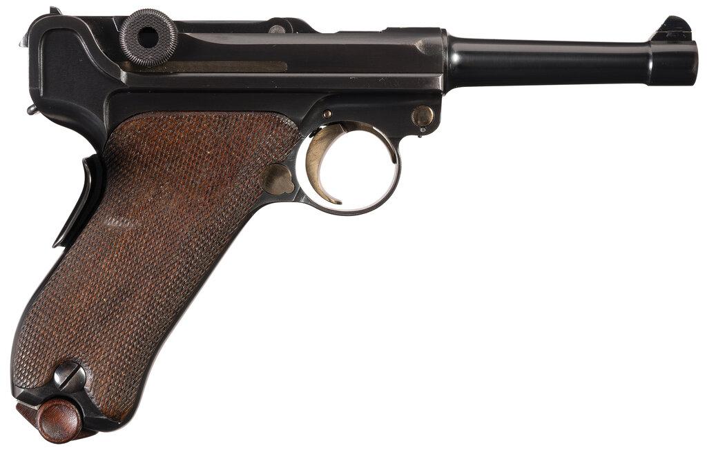 1906 DWM Portuguese Navy Contract Luger Pistol