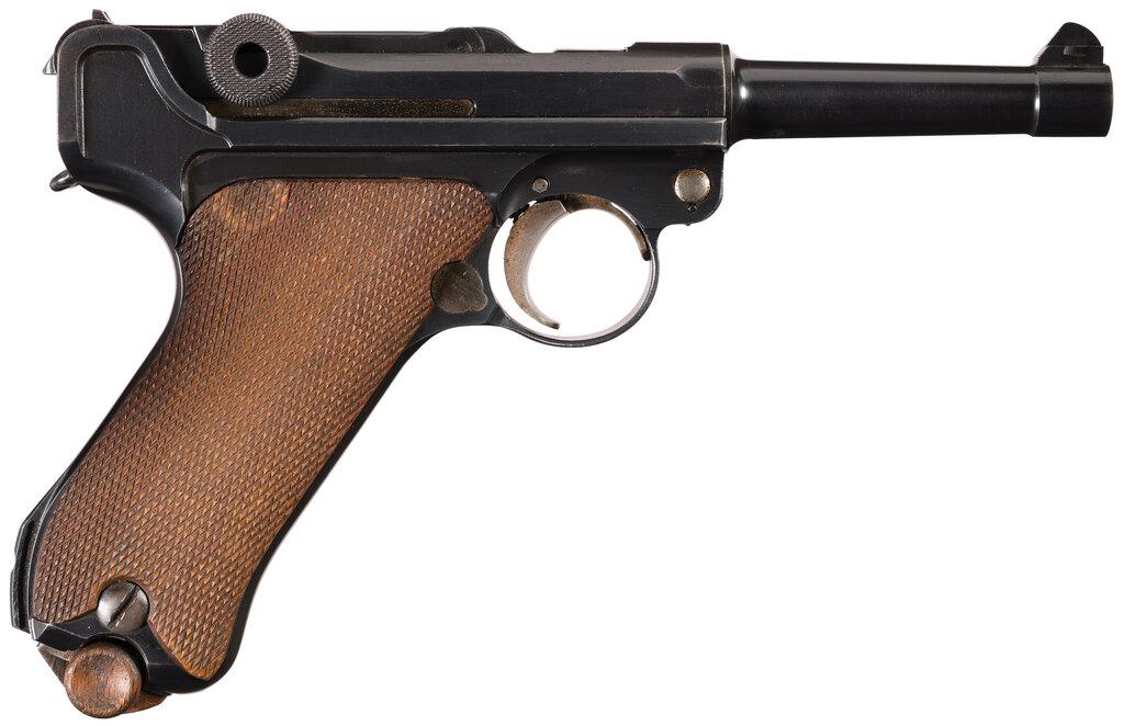 German DWM Model 1920 Commercial Luger Pistol