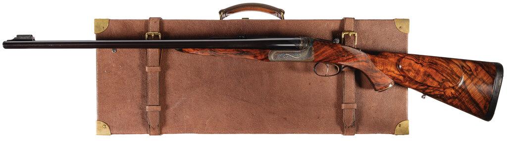 Spode Engraved Westley Richards Bicentenary .470 NE Double Rifle