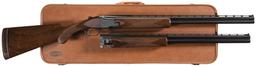 Belgian Browning Superposed Grade I Shotgun Two Barrel Skeet Set