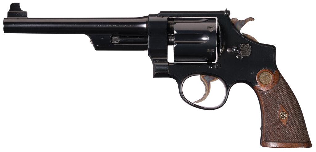 Smith & Wesson .44 Hand Ejector First Model Triple Lock Revolver