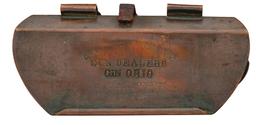 Kittredge & Co. Brass Belt Cartridge Box for .44 RF Cartridges