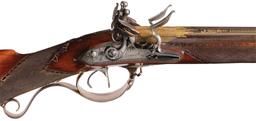 Crause of Cassel Flintlock Combination Ball and Shot Gun